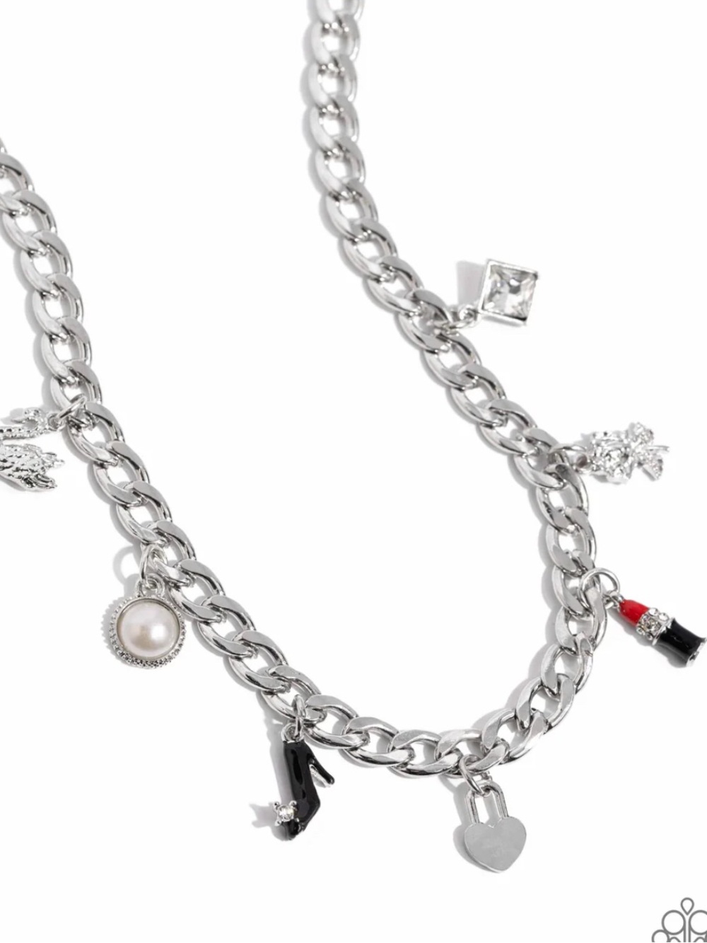Shopaholic Slay Red Necklace - Picture 2 of 5